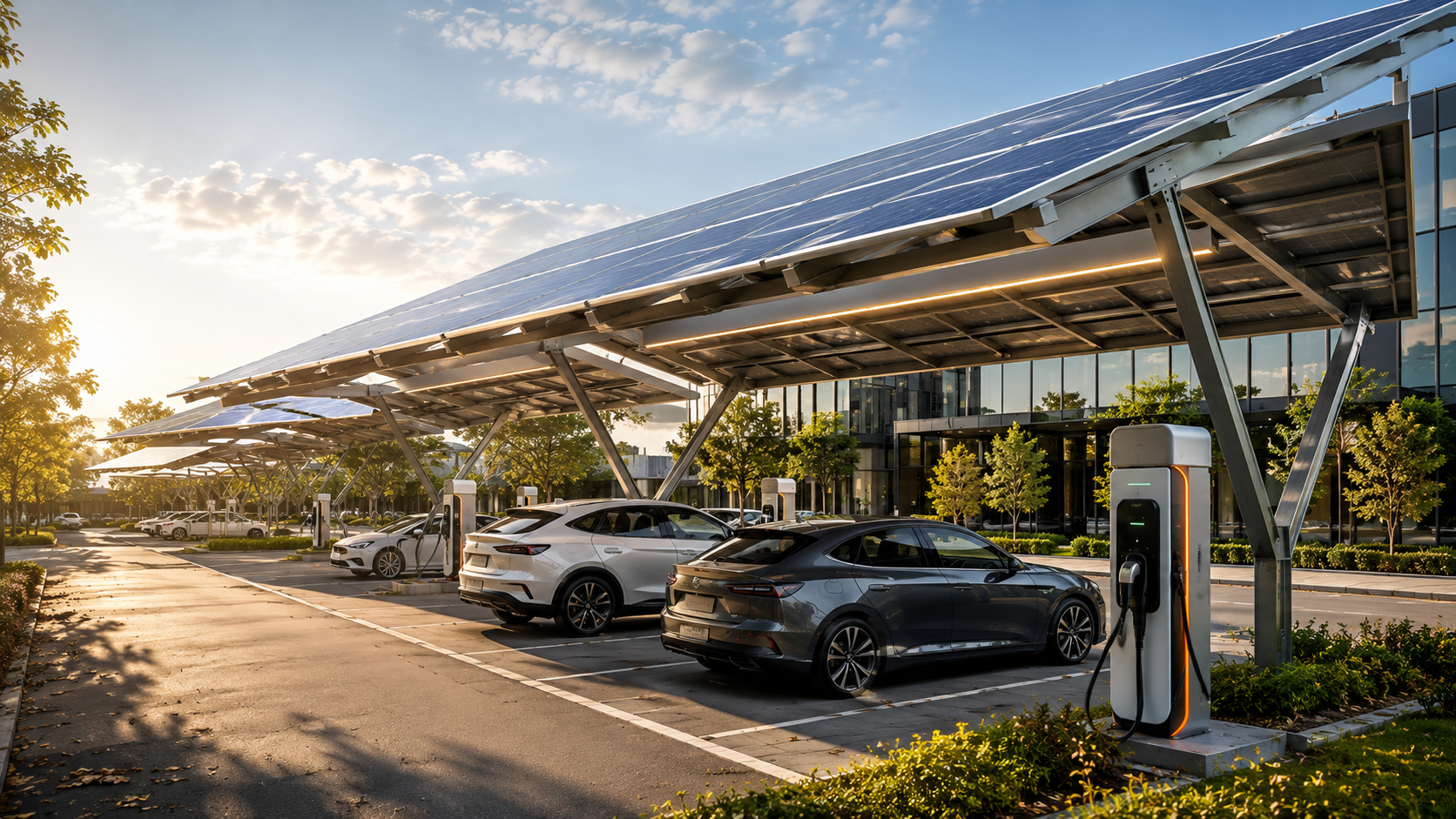 Solar Carport Structures