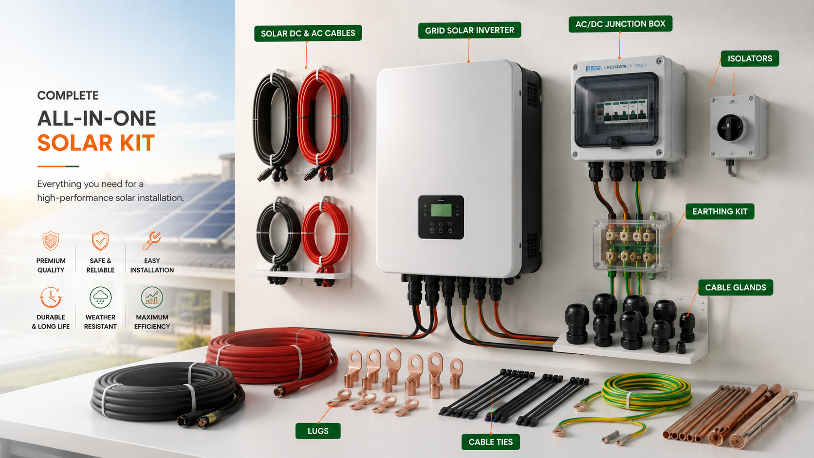 All in one Solar Kit